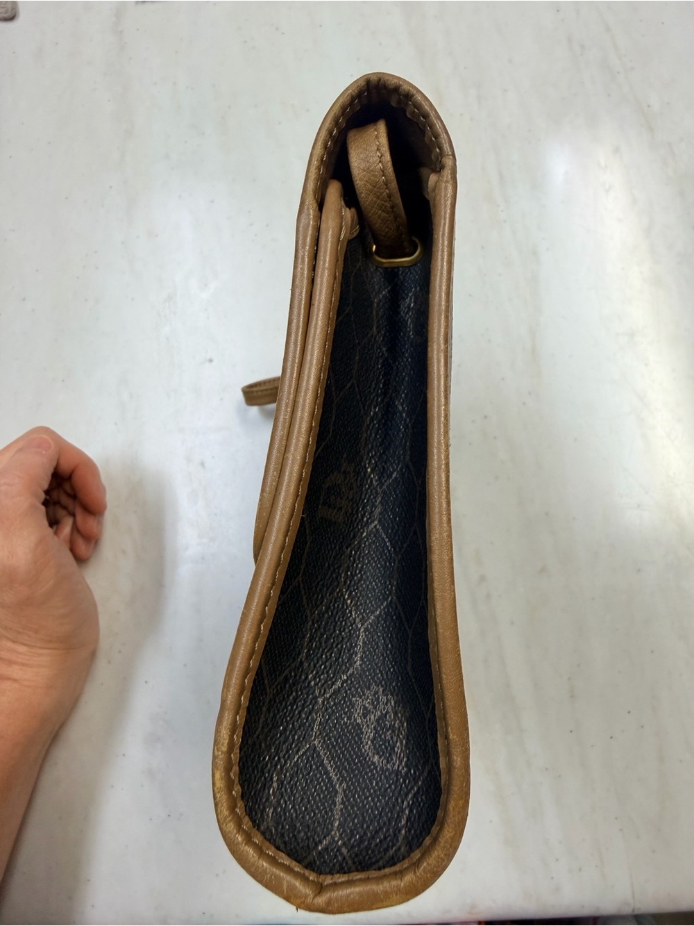 Dior Vintage Honeycomb crossbody - Picture 5 of 8